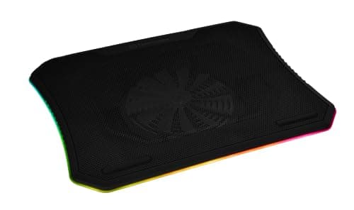 Thermaltake Massive 20 RGB Steel Mesh Panel Single 200mm Fan 10'‐19' Laptop Notebook Cooling Pad CL‐N014‐PL20SW‐A