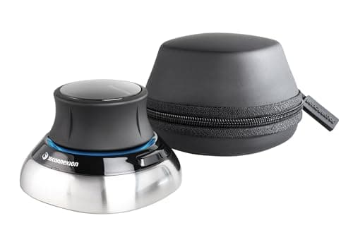 3Dconnexion SpaceMouse Mouse Office RF Wireless +, W128915209 (Office RF Wireless + Bluetooth + USB Type-A 6DoF)