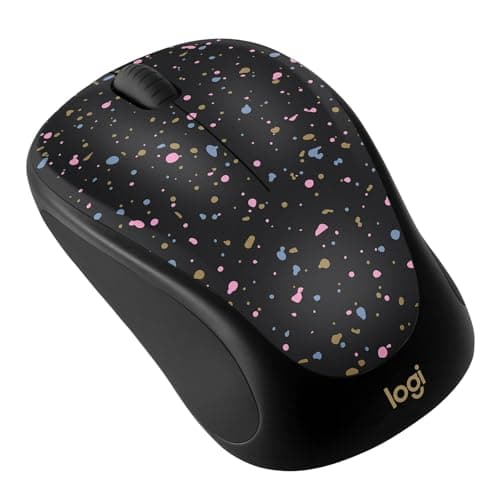 Logitech Mouse - Wireless - Speckles