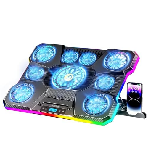 ChillCore A21 RGB 9-Fan Laptop Cooling Pad